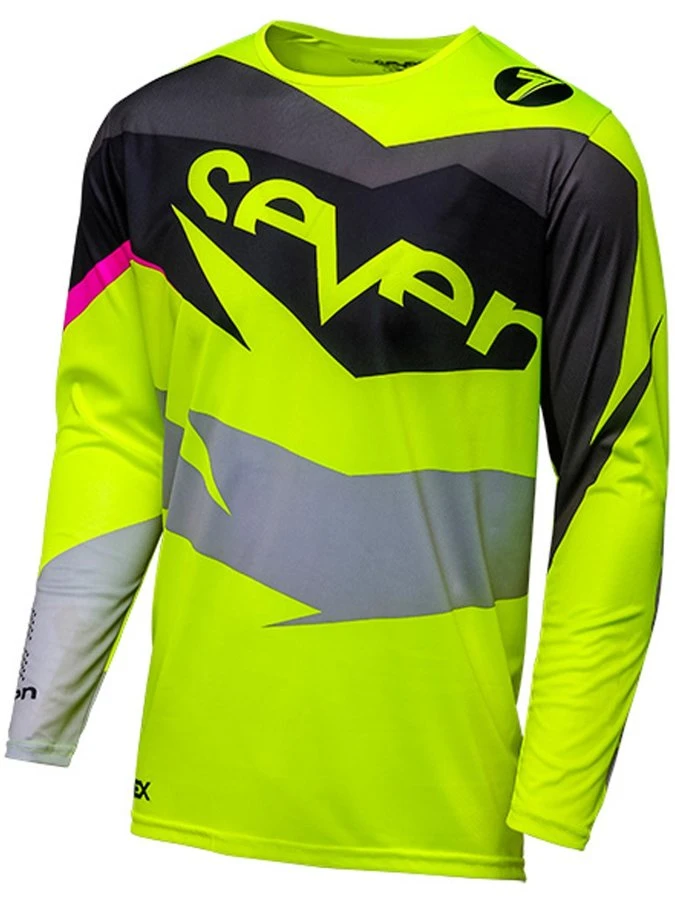Seven Annex Ignite Black/Flo Yellow джерси