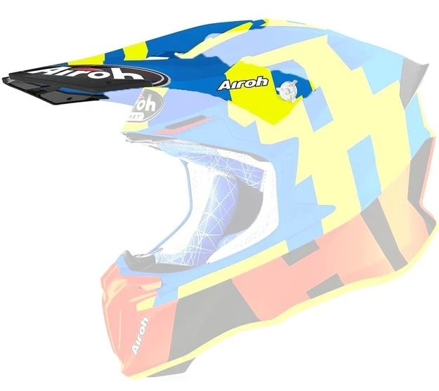 Airoh Twist 2.0 Frame Azure козырек к шлему