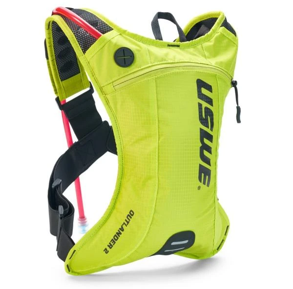 USWE Outlander 2L Hydration Pack (1.5L) Crazy Yellow рюкзак-гидропак, желтый