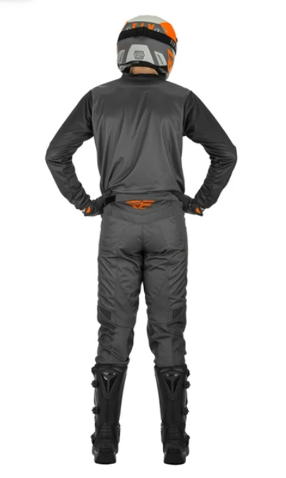Fly Racing F-16 2021 комплект, серо-оранжевый