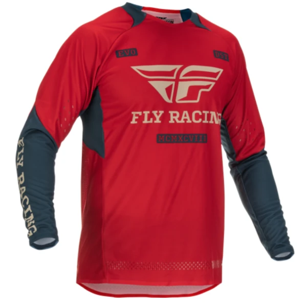 Fly Racing Evolution DST 2022 джерси, красно-серый