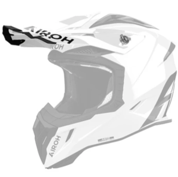 Airoh Aviator Ace 2 White козырек к шлему (7195), белый