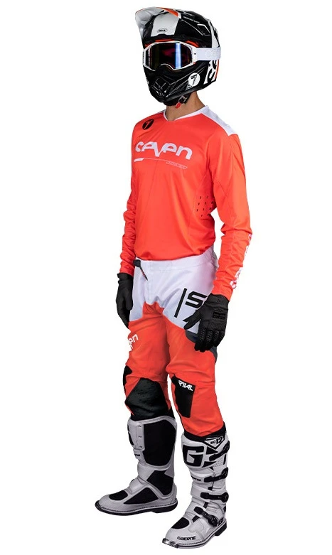 Seven Rival Rampart Flo Red комплект
