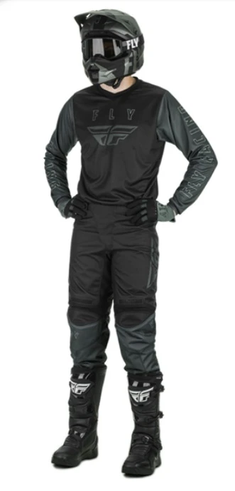 Fly Racing F-16 2021 комплект, черно-серый