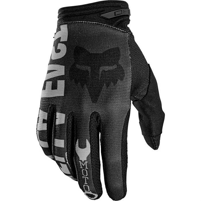 Fox 180 Illmatik Black/Grey мотоперчатки