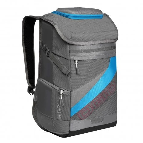 OGIO X-Train Pack Grey/Electric рюкзак, серо-голубой