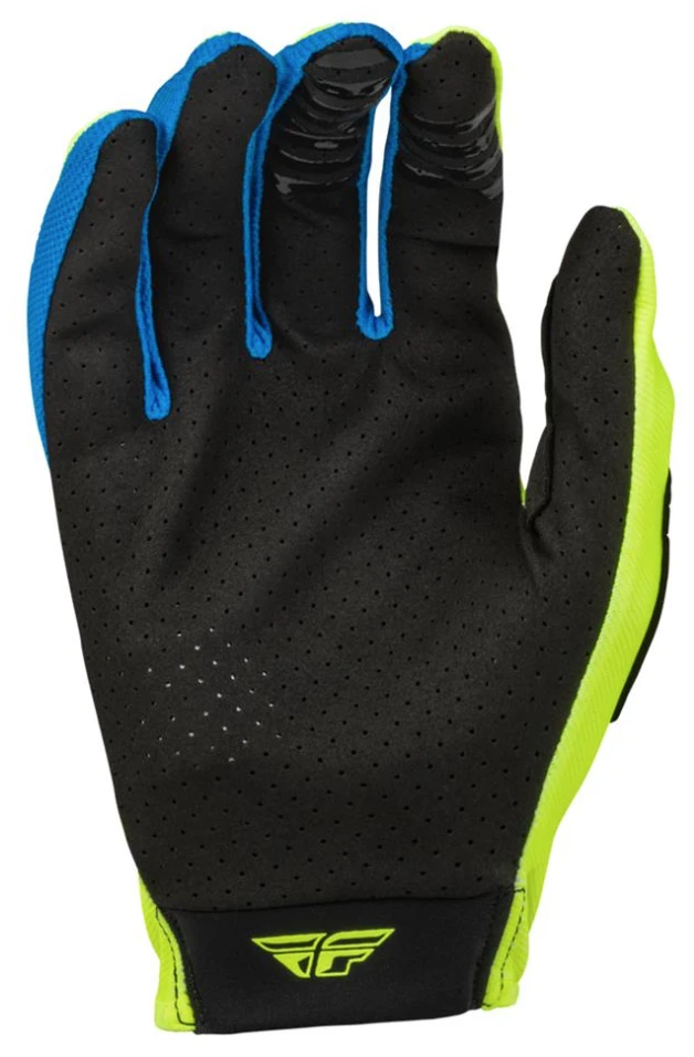 Fly Racing Lite Hi-Vis Yellow/Black мотоперчатки
