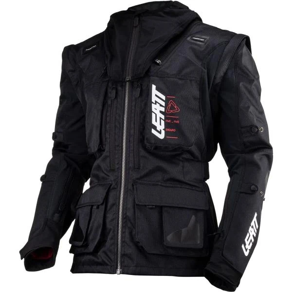 Leatt Moto 5.5 Enduro Black мотокуртка эндуро, черный