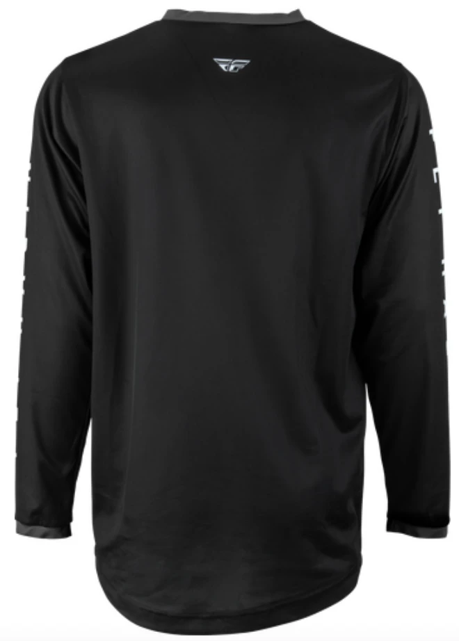 Fly Racing F-16 2023 Black/White джерси, черно-белый