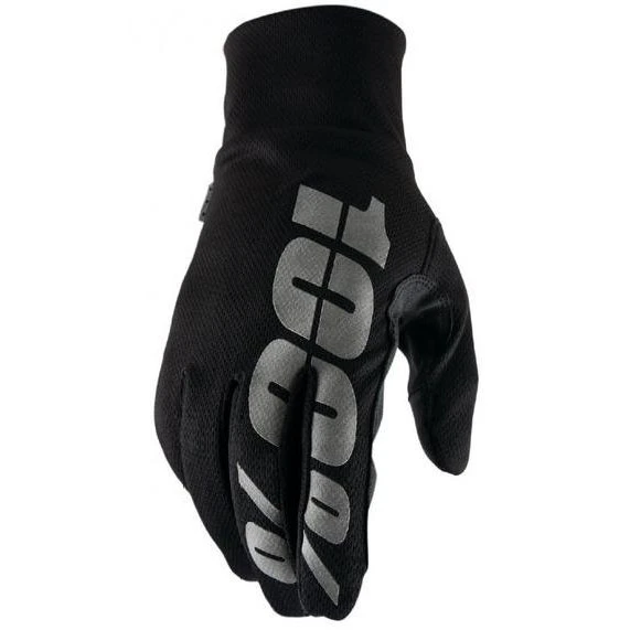100% Hydromatic Waterproof Black мотоперчатки