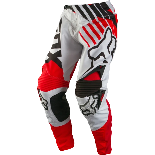 Fox Racing 360 Savant мотоштаны, красно-белый