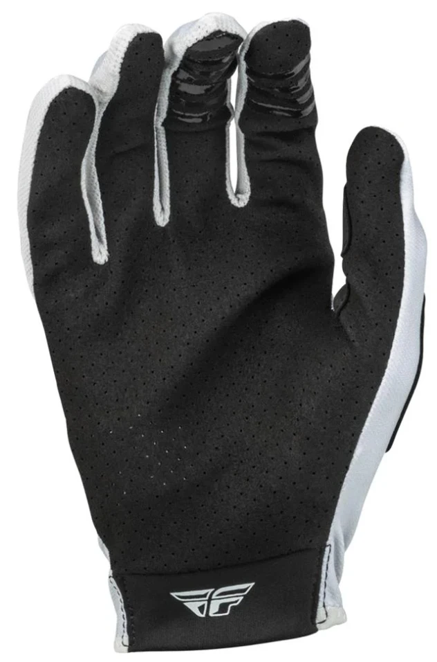 Fly Racing Lite Grey/Blue мотоперчатки