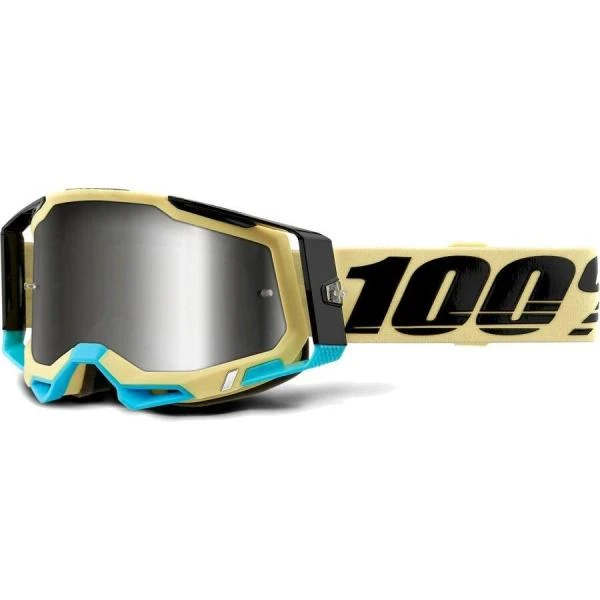 100% Racecraft 2 Airblast / Mirror Silver Lens мотоочки