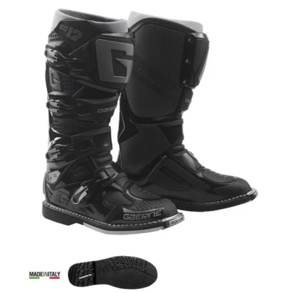 Gaerne SG12 Enduro Black мотоботы кроссовые, черный
