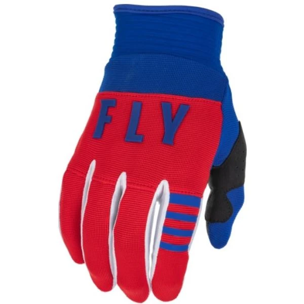 Fly Racing F-16 2022 мотоперчатки детские, красно-бело-синий