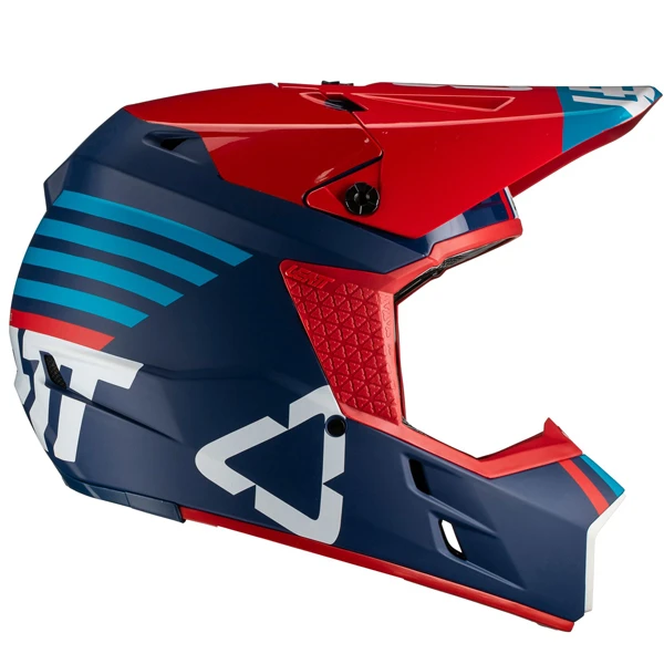 Leatt GPX 3.5 шлем кроссовый, сине-красный
