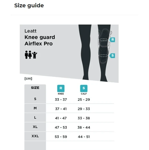 Leatt ReaFlex Hybrid Knee Guard Black наколенники, черный