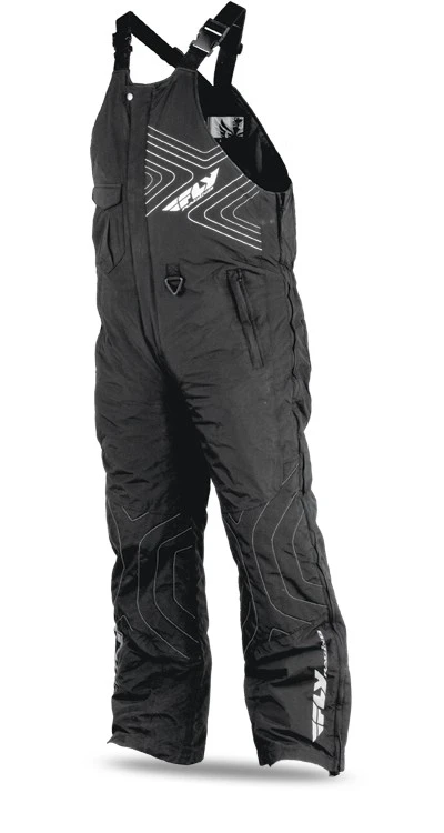 Fly Racing Aurora BIB полукомбинезон зимний, черный