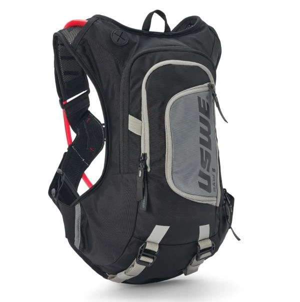 USWE Raw 8L Hydration Pack (3L) Race Fit Carbon Black рюкзак-гидропак