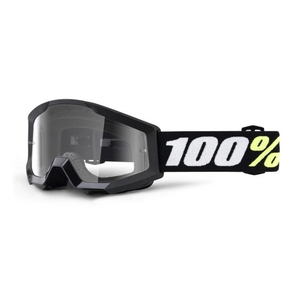 100% Strata Mini Black мотоочки детские, черный