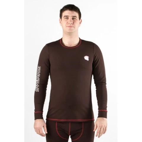 Hyperlook Flame Skin термобелье зимнее, джемпер коричневый