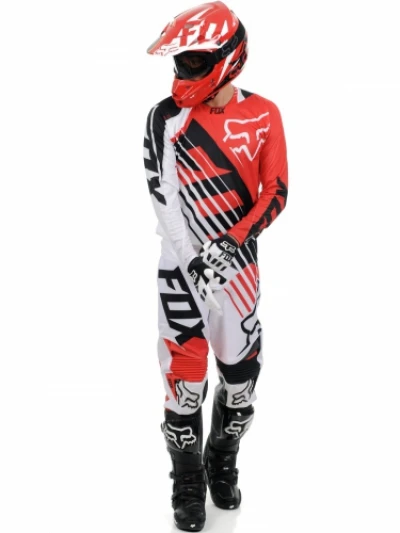 Fox Racing 360 Savant комплект, красно-белый
