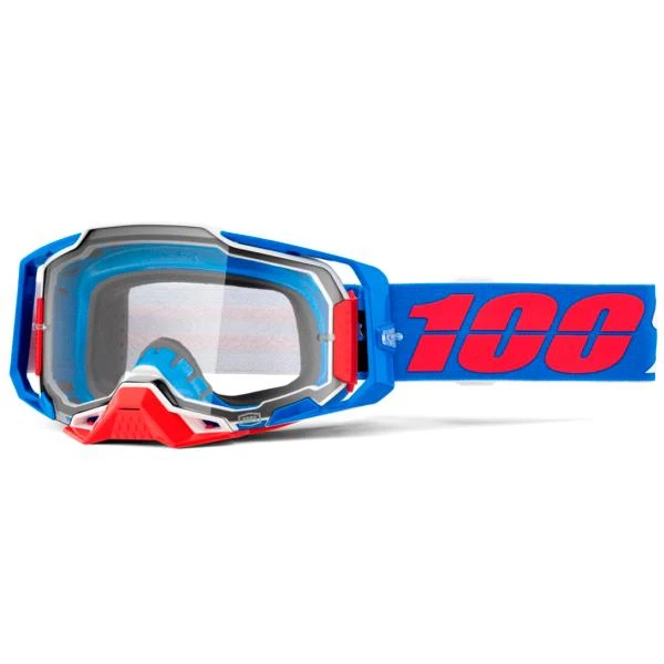100% Armega Ironclad / Clear Lens мотоочки