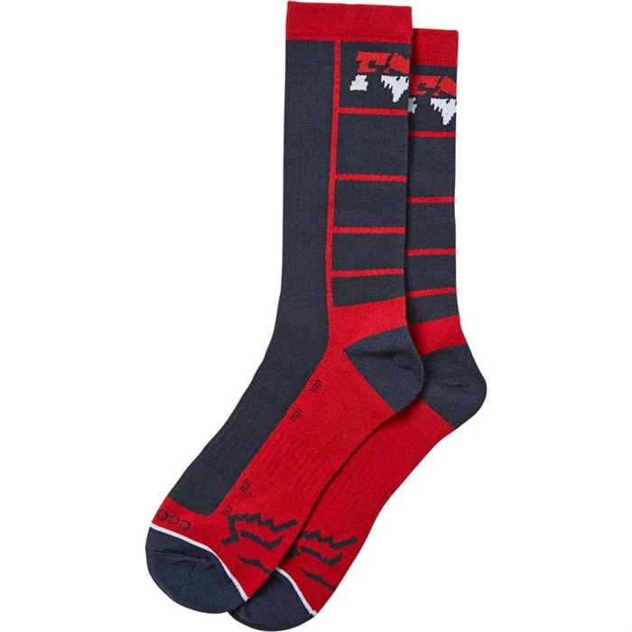 Fox Lane Splitter Crew Navy/Red носки