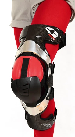 EVS Axis PRO Knee Brace защита коленей, черно-красный