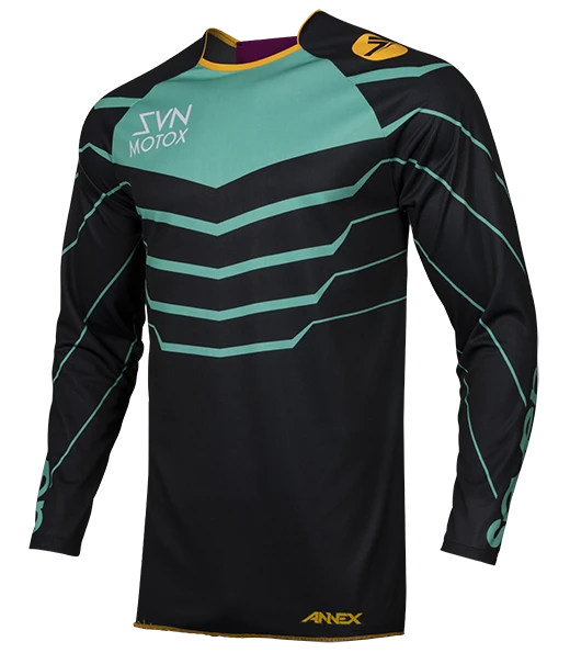 Seven Annex Exo Black/Aqua джерси