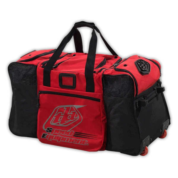 Troy Lee Designs SE Gear сумка на колесах, красно-черный