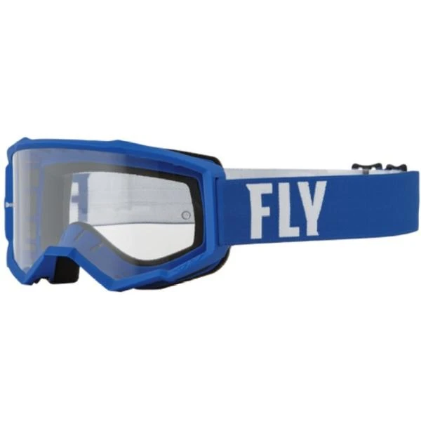Fly Racing Focus 2022 мотоочки, сине-белый