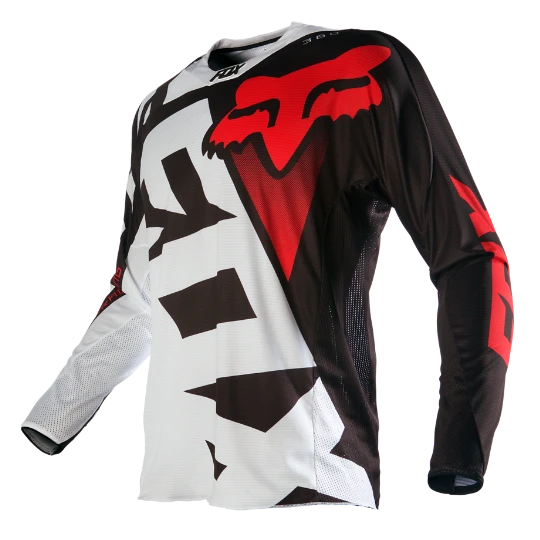 Fox Racing 360 Shiv джерси, черно-белый