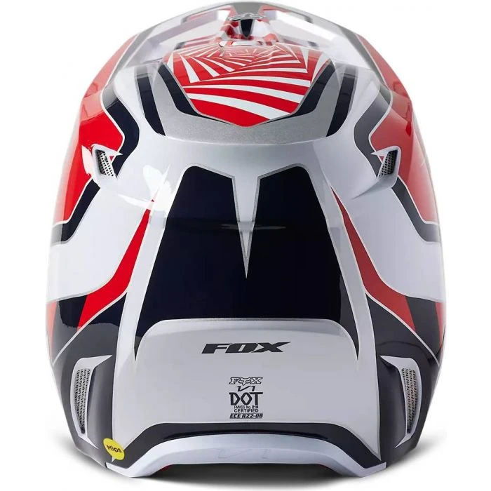 Fox Racing V1 Goat Red шлем кроссовый