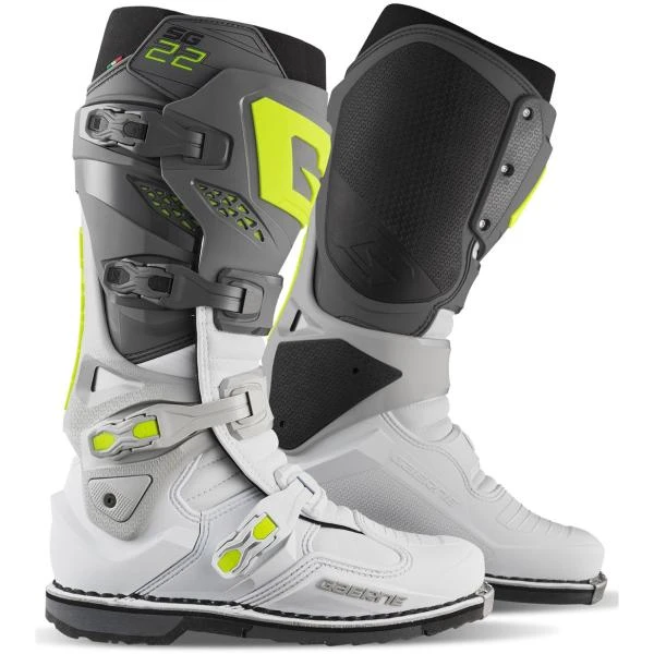 Gaerne SG22 Anthracite/White/Grey мотоботы кроссовые