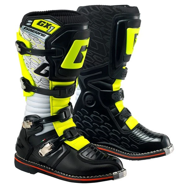 Gaerne GX1 Goodyear 2021 мотоботы, черно-желто-серый