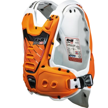 RXR Strongflex панцирь с пневмоамортизацией, оранжево-белый