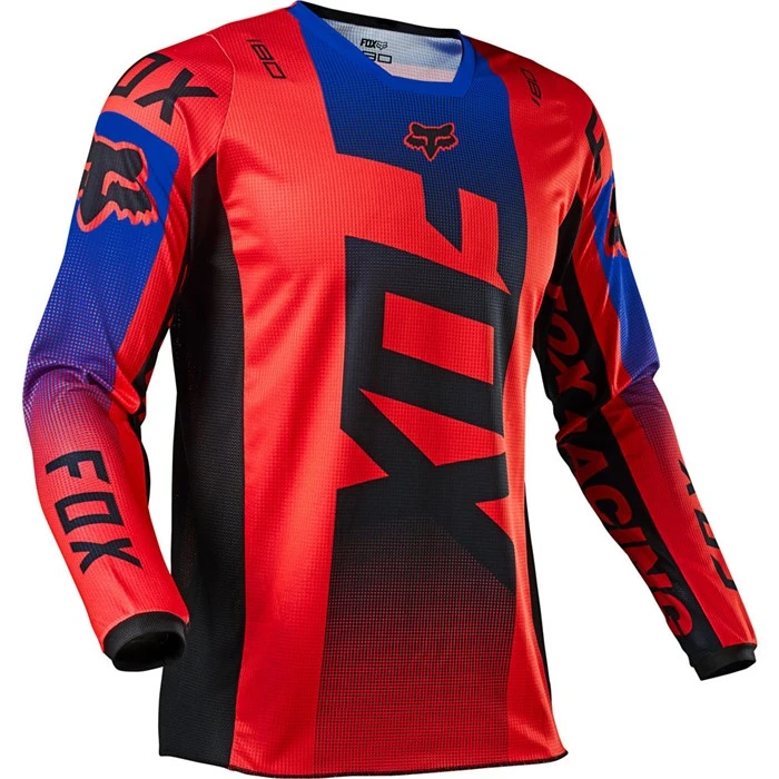 Fox Racing 180 Oktiv Youth Flow Red джерси подростковая