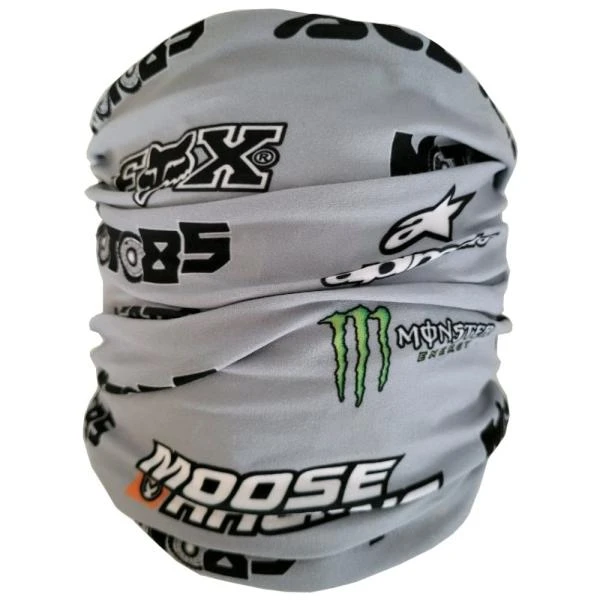 Moto85 баф мотоциклетный, серый