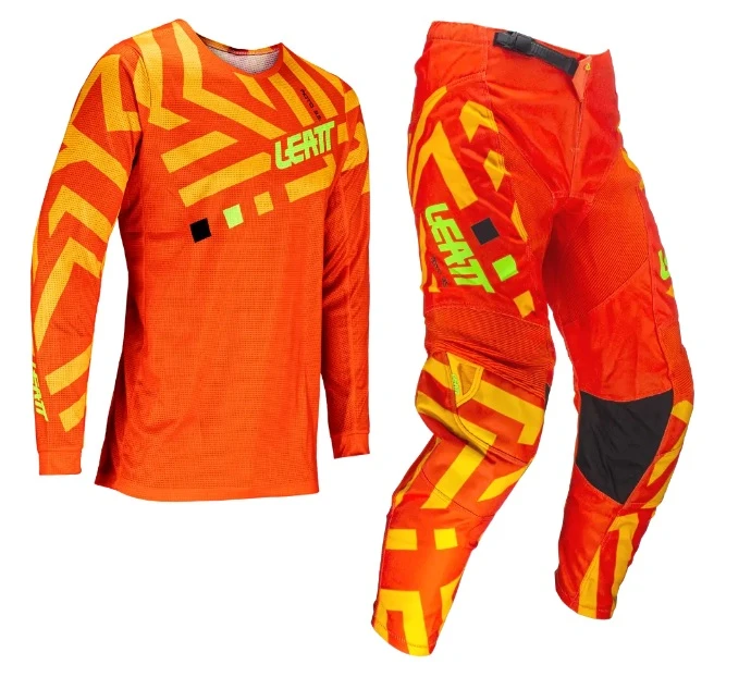 Leatt 3.5 Ride Kit Mini 2024 Citrus комплект детский, мотоштаны + джерси