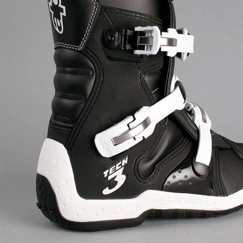 Alpinestars Tech 3 мотоботы кроссовые, черно-белый