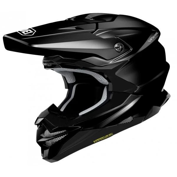 Shoei VFX-WR Plain шлем кроссовый, черный