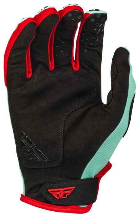 Fly Racing Kinetic S.E. Rave Mint/Black/Red мотоперчатки