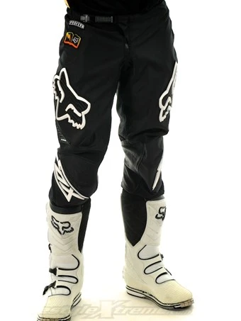 Fox Racing 180 Proverb мотоштаны, черный с белым значком