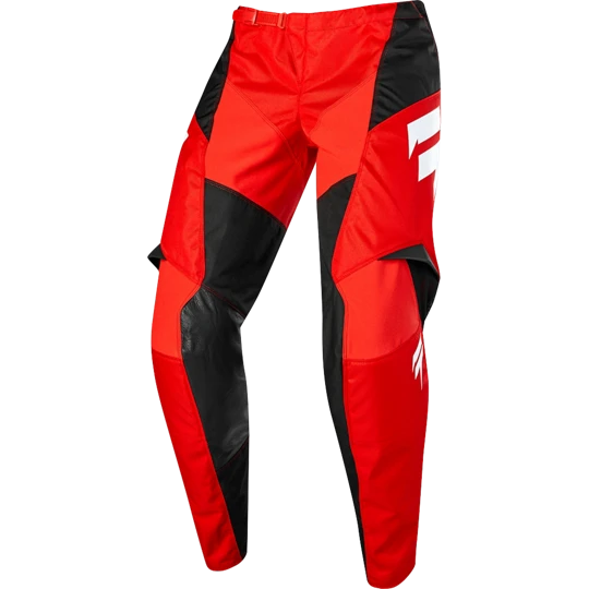 Shift White York Youth Red мотоштаны подростковые