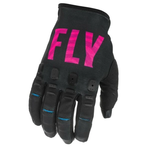 Fly Racing Kinetic S.E. мотоперчатки, черно-розово-синий