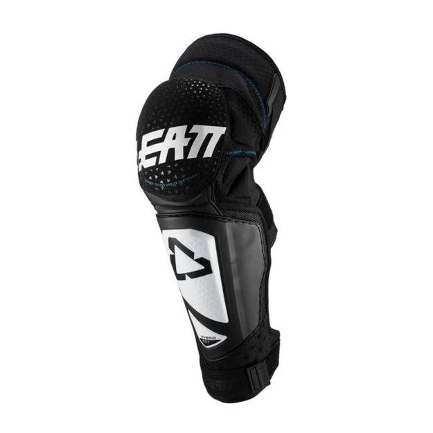 Leatt 3DF Hybrid EXT Junior наколенники подростковые, черно-белый