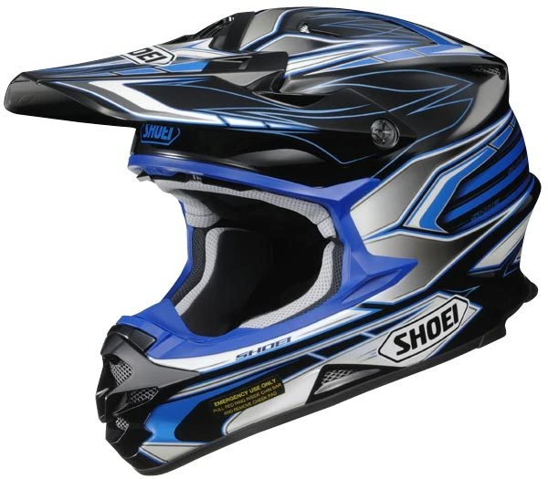 Shoei VFX-W Malice TC-2 шлем кроссовый, синий