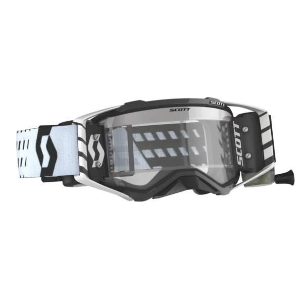 Scott Prospect WFS Black/White Сlear Lens мотоочки с перемоткой