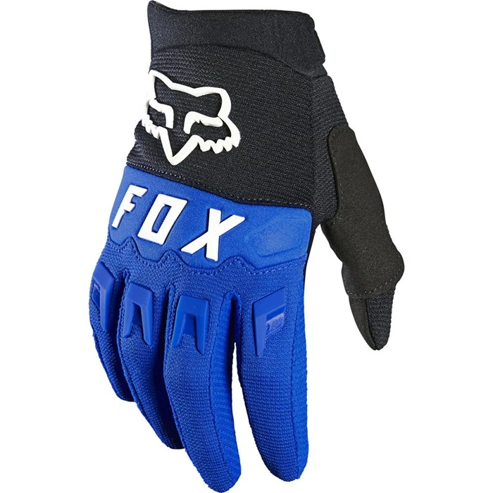 Fox Dirtpaw Youth Blue мотоперчатки подростковые